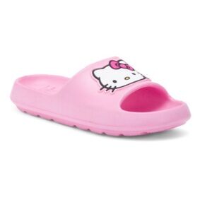Sanrio Hello Kitty Pink Slide Sandals for Kids size 2/3